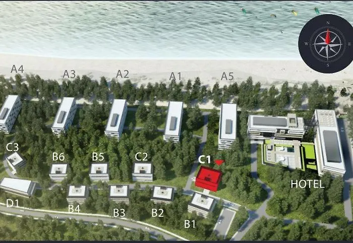 Apartamento Sosnowy Aktena Shellter Rogowo (Gryfice)